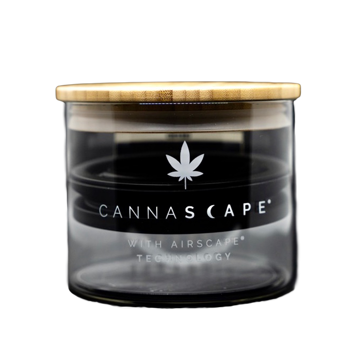 http://sdmicrobeworks.com/cdn/shop/products/Airscape-Cannascape-Front-Glass-Hemp-Storage_bamboo-lid_black-background_Transparent_1200x1200.png?v=1660020506