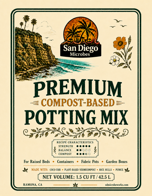 SD Microbes Premium Compost-Based Potting Mix