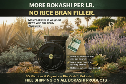 BierKashi Composting System (with BierKashi Bokashi) (Free Shipping)