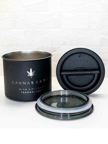 Cannascape® Matte Black Stainless Steel (4 inch)